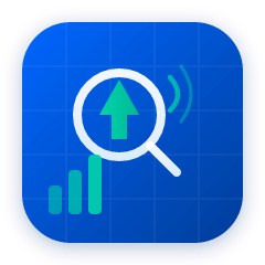 Webtown logo icon featuring a stylized W in blue and green hues on a transparent background.